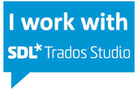 I work with SDL Trados Studio